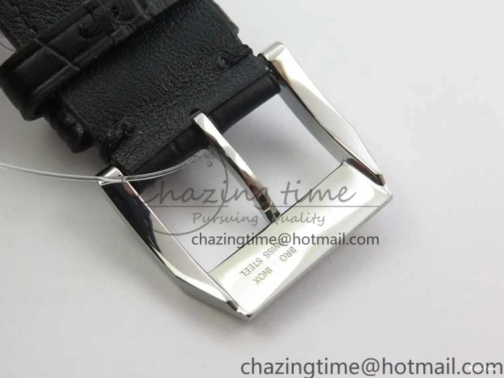 MIROTIME 0108 Affordable Mark XVII IW326501 FKF 1:1 Best Edition Black Dial on Black Leather Strap 7131